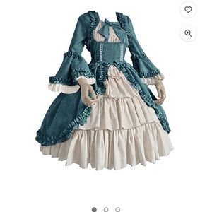 Renaissance- Medieval Costume- Halloween Dress- used for a murder mystery party